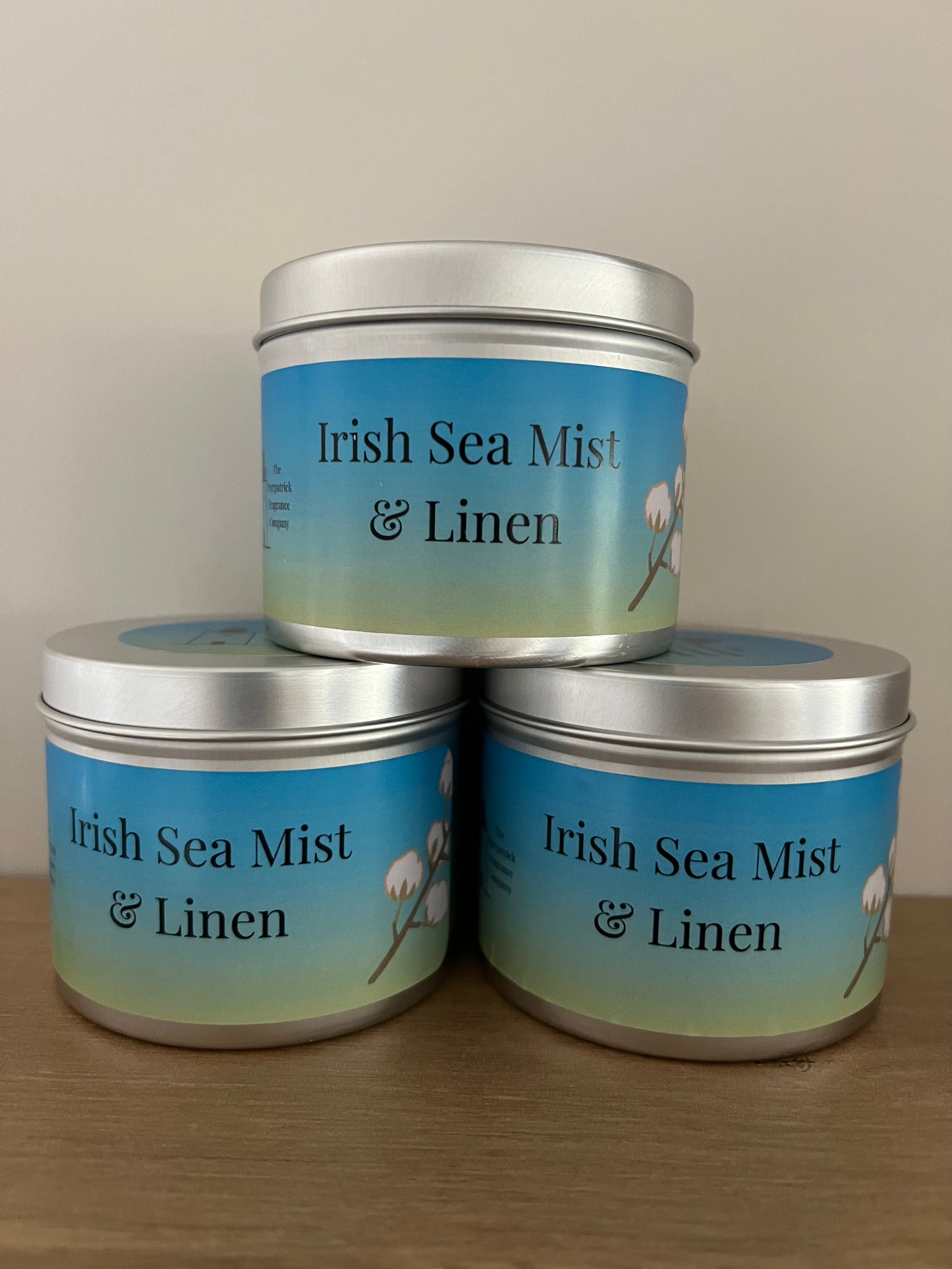 Irish Sea Mist & Linen Tinned Candle
