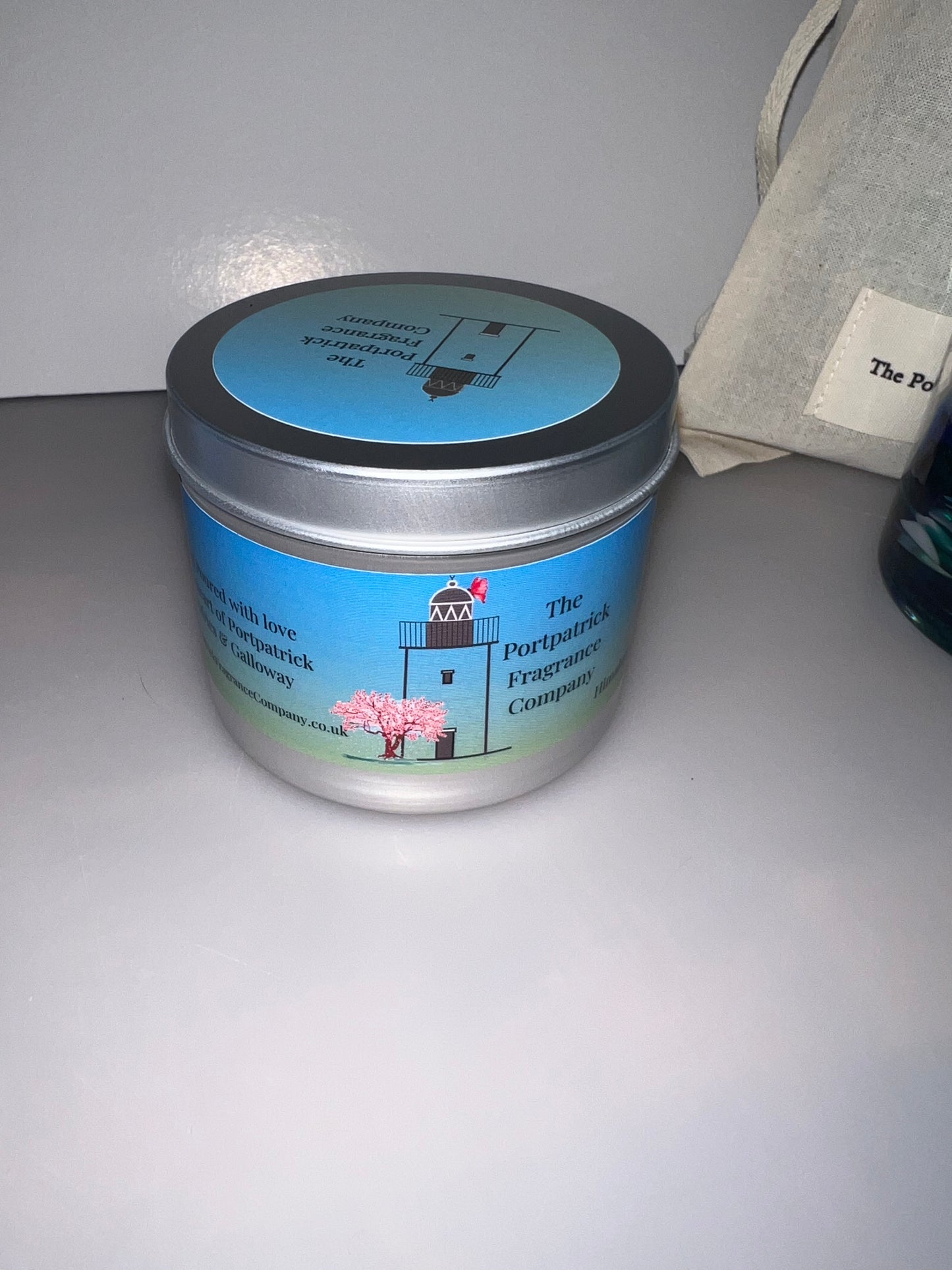 Spring at the Port - tinned candle