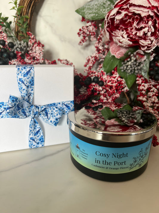 Cosy Night in the Port - large triple wicked candle