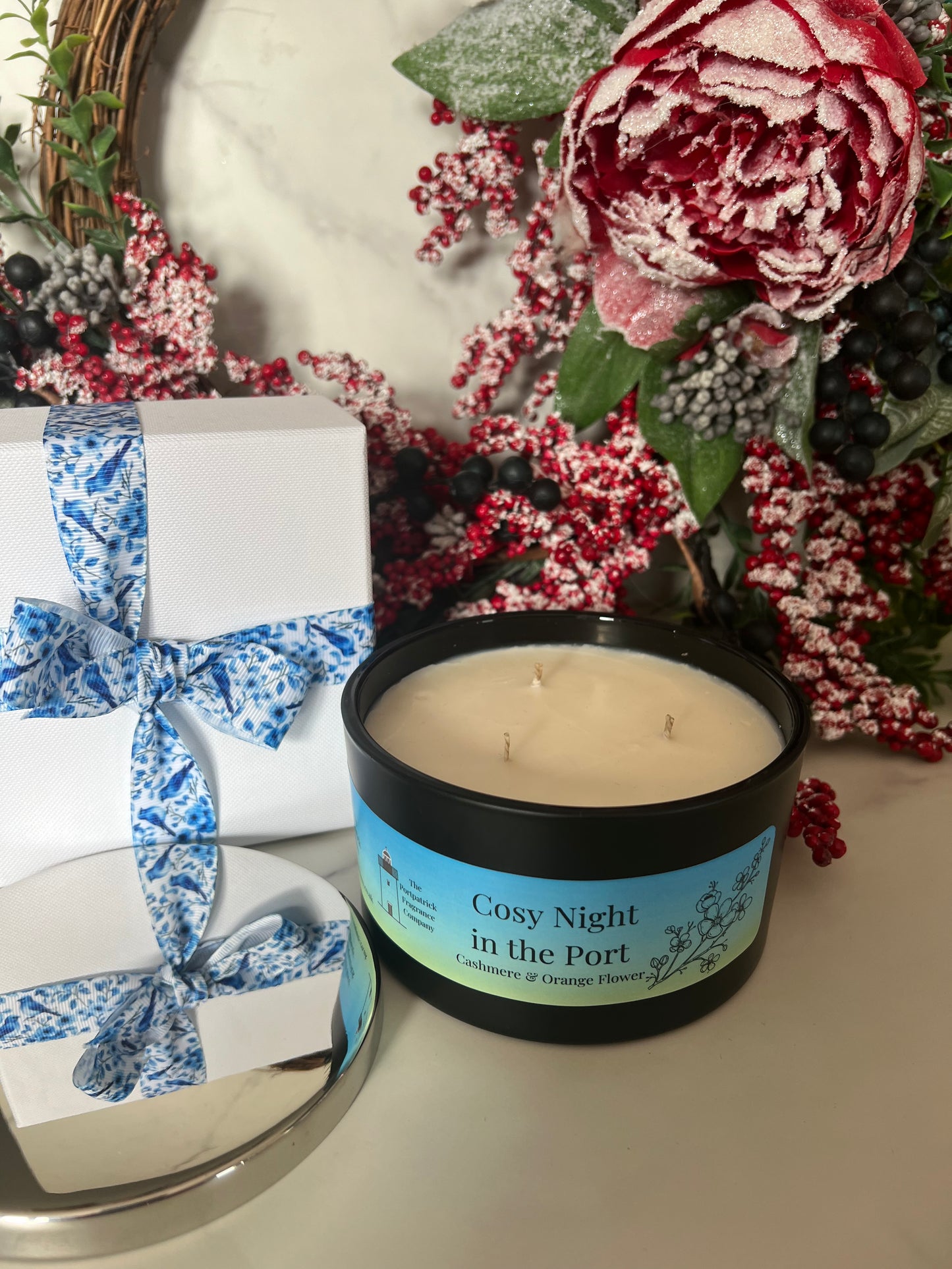 Cosy Night in the Port - large triple wicked candle