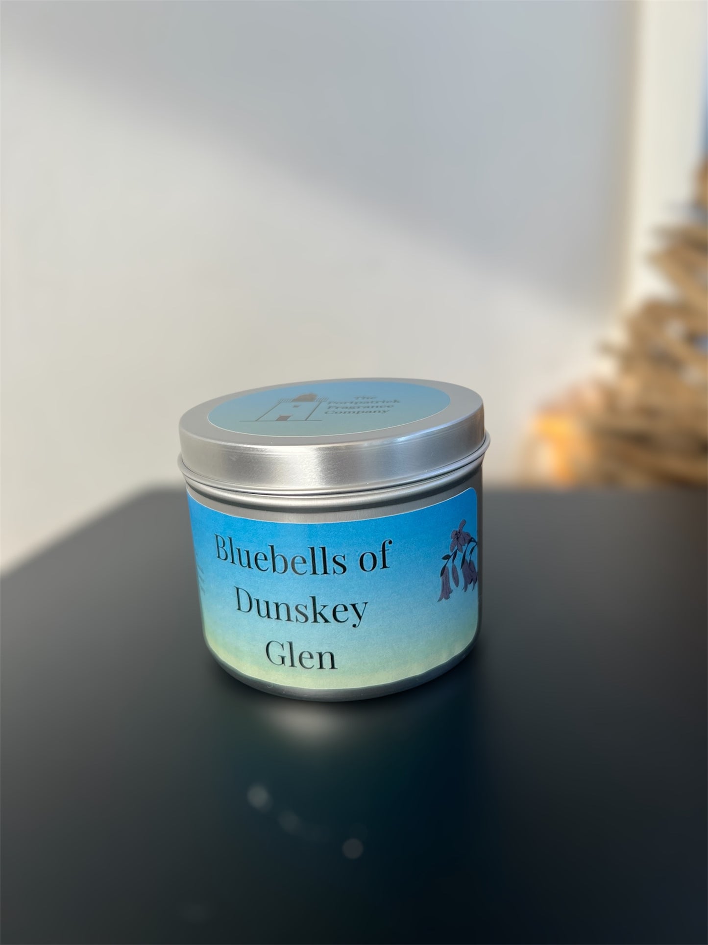 Bluebells of Dunskey Glen Tinned Candle