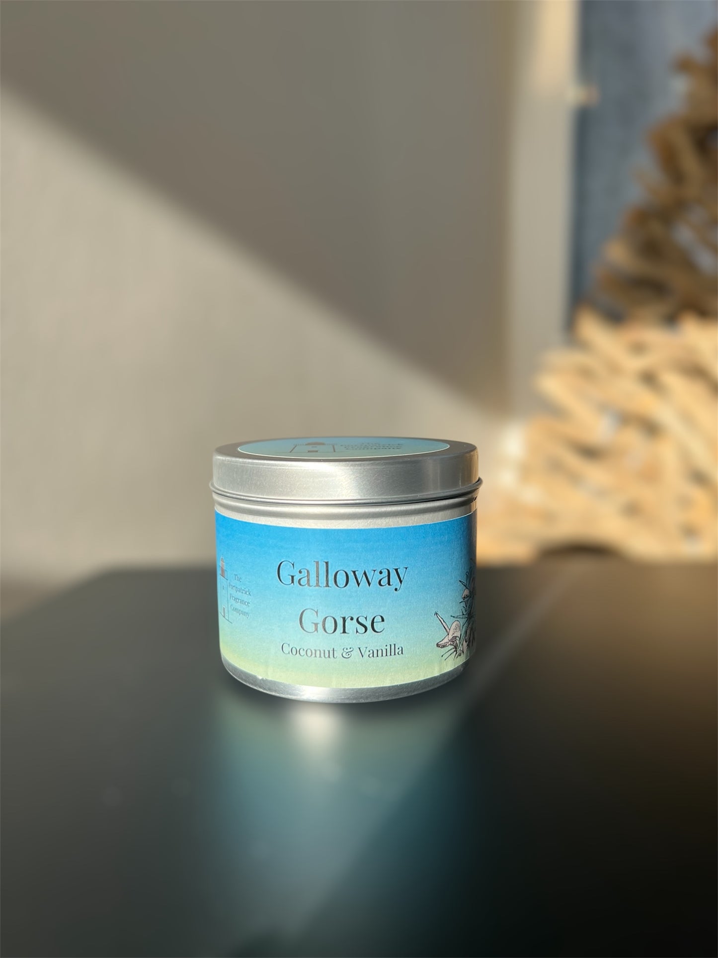 Galloway Gorse Tinned Candle